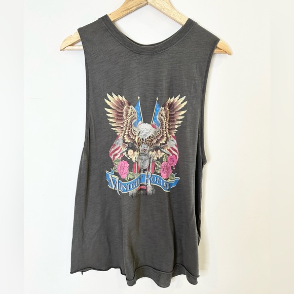 Spell Tops - Spell Midnight Roller Tank Grey Collector RARE Sz M *Read Description.